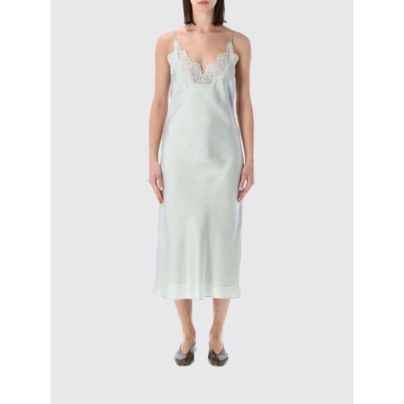 rohe green dress RHe Sleeveless Silk Maxi Dress - Green - 11% Off